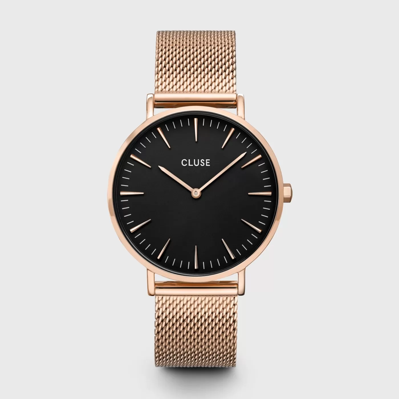 Boho Chic Mesh Black, Rose Gold Colour>CLUSE Cheap