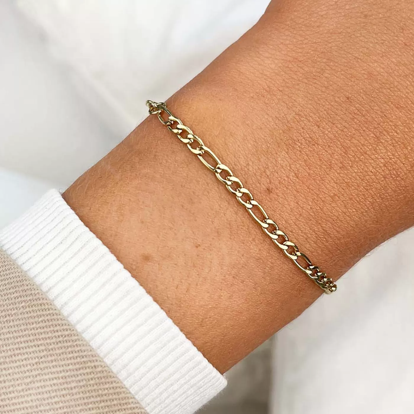 Essentielle Figaro Chain Bracelet, Gold Colour>CLUSE Clearance