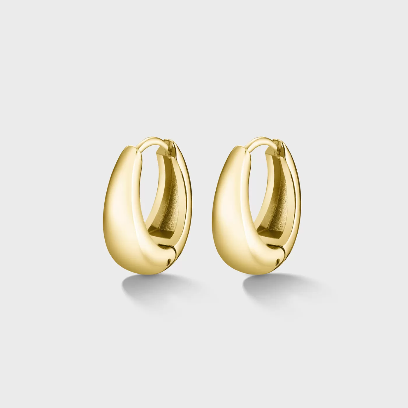 Essentielle Round Hoop Earrings, Gold Colour>CLUSE Best Sale