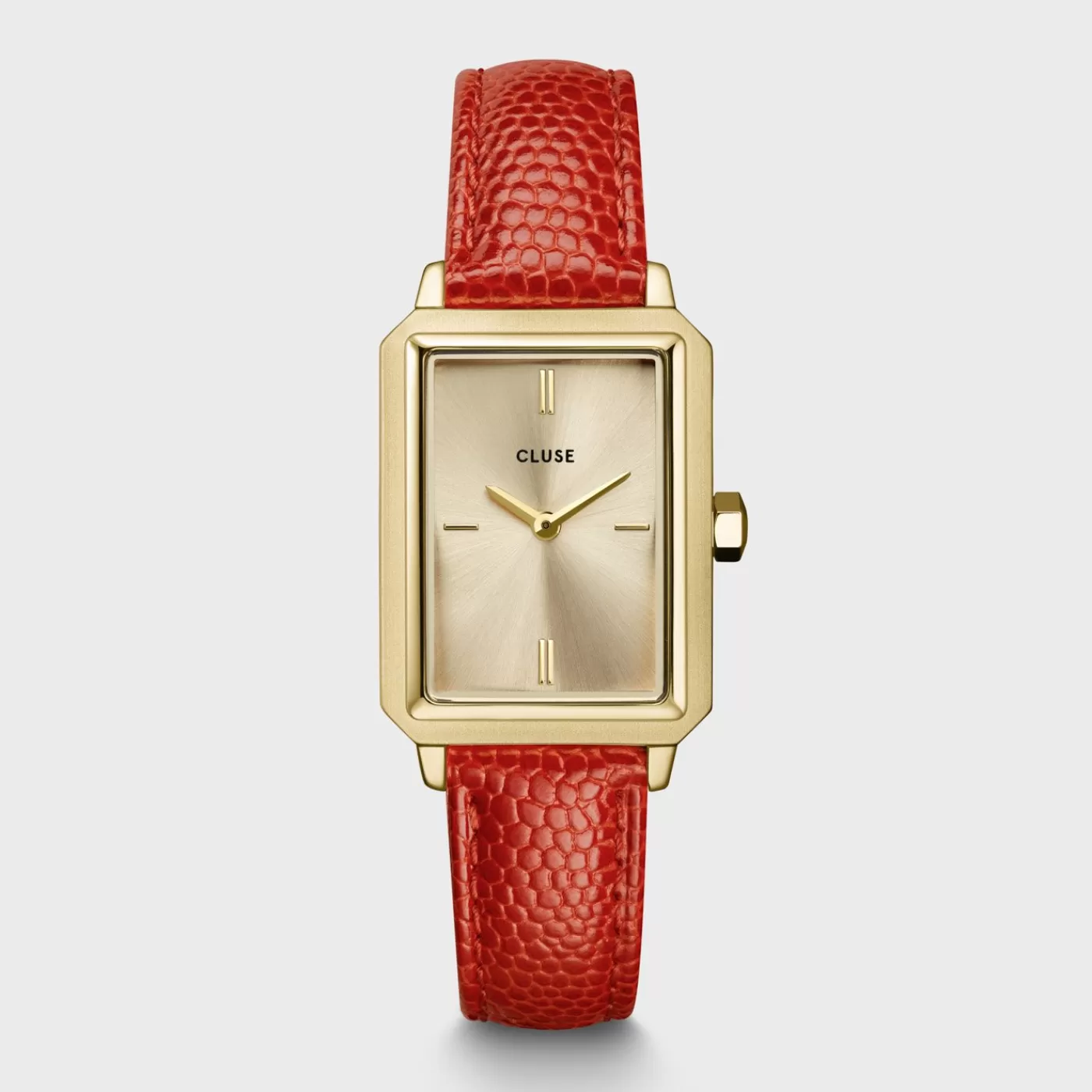 Fluette Leather Coral Lizard, Gold Colour>CLUSE Cheap