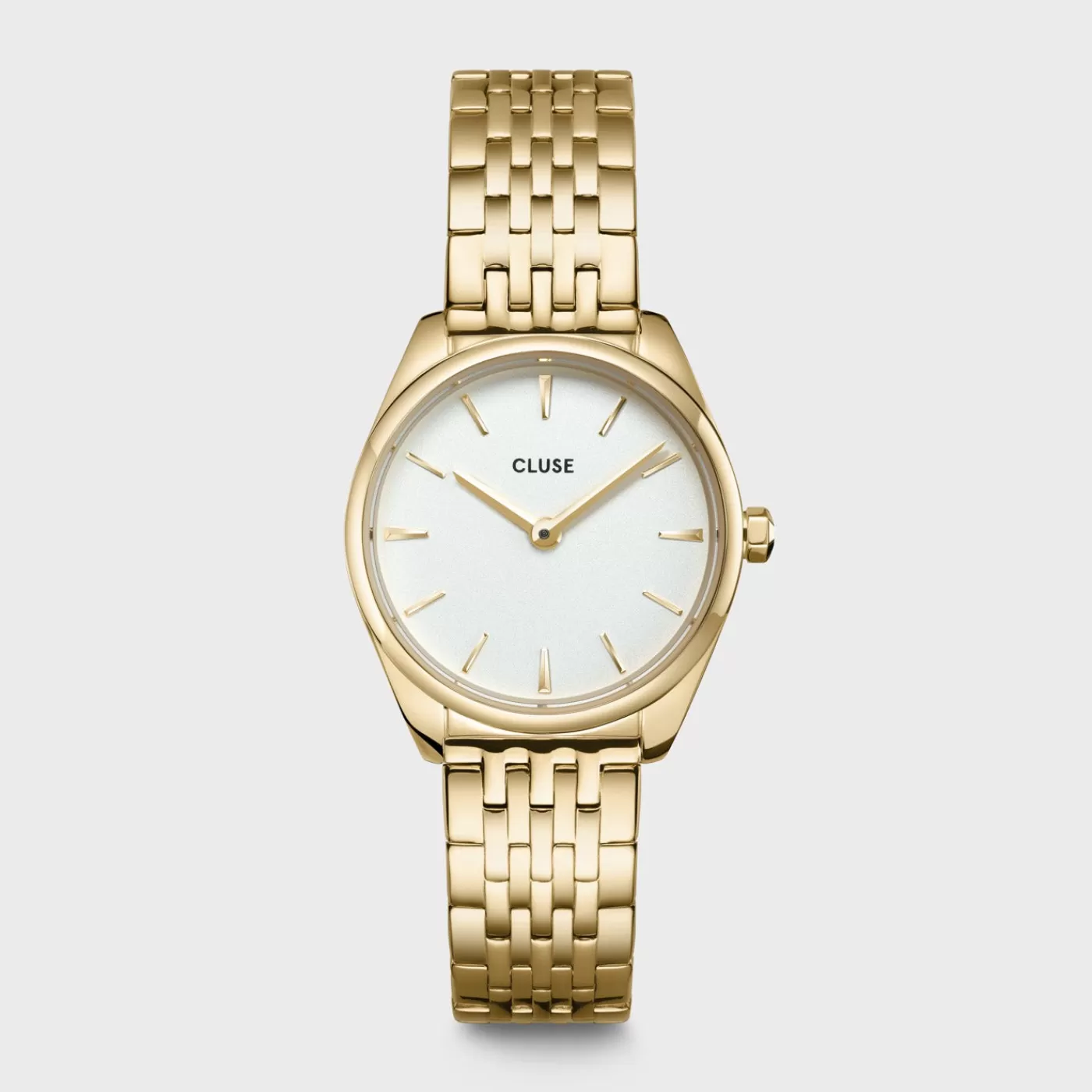 Féroce Mini Watch Steel White, Gold Colour>CLUSE Hot