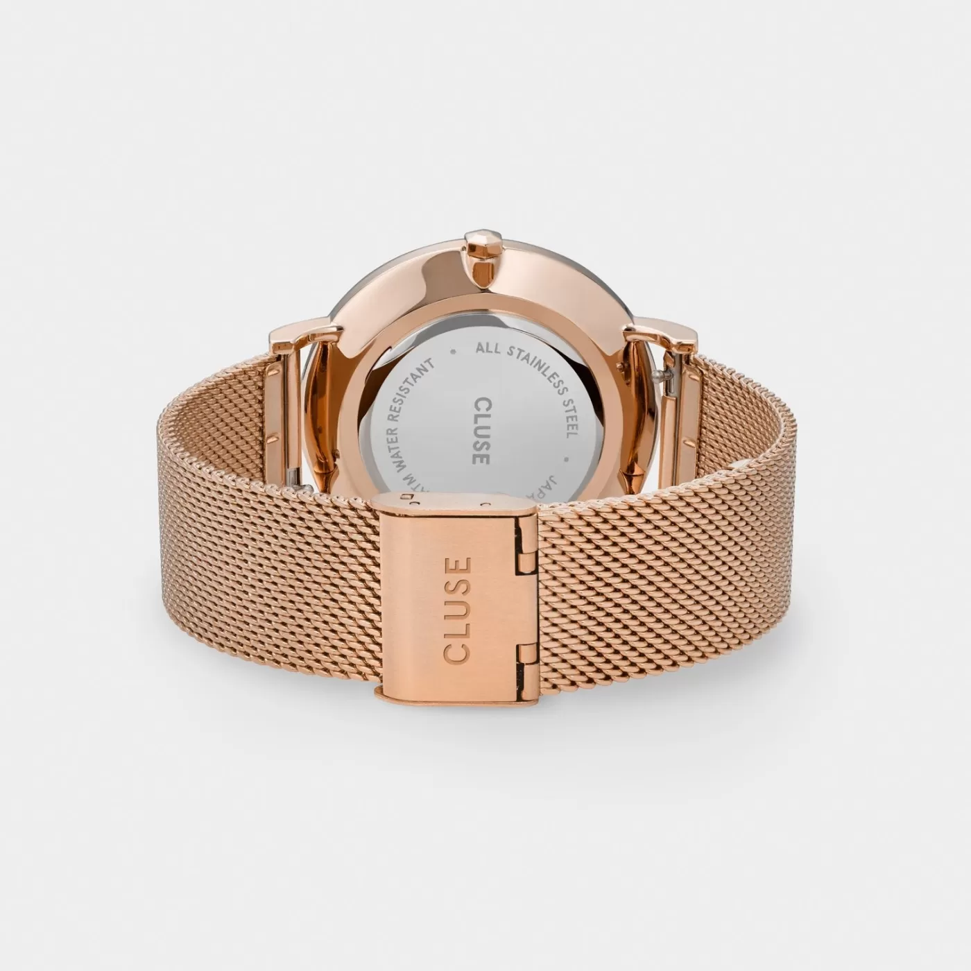 Gift Box Boho Chic Mesh Watch and Strap Rose Gold Colour>CLUSE Fashion
