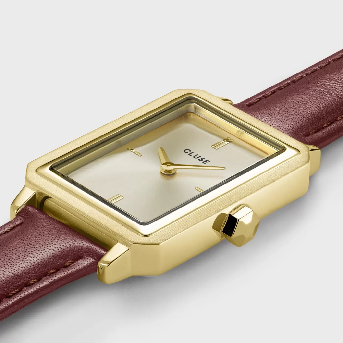 Gift Box Fluette Leather Watch and Chain Bracelet, Gold Colour>CLUSE Cheap
