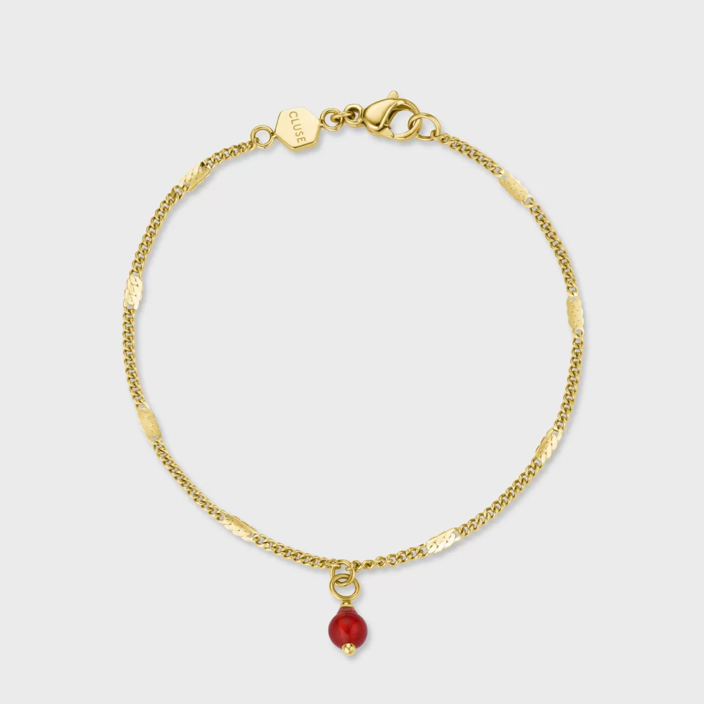 Gift Box Fluette Leather Watch and Chain Bracelet, Gold Colour>CLUSE Cheap