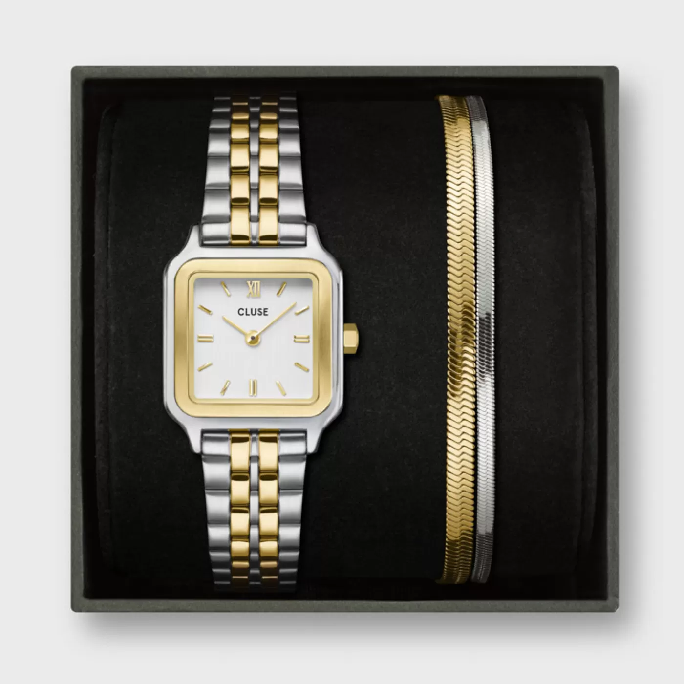 Gift Box Gracieuse Petite Bicolour & double snake bracelet>CLUSE Discount