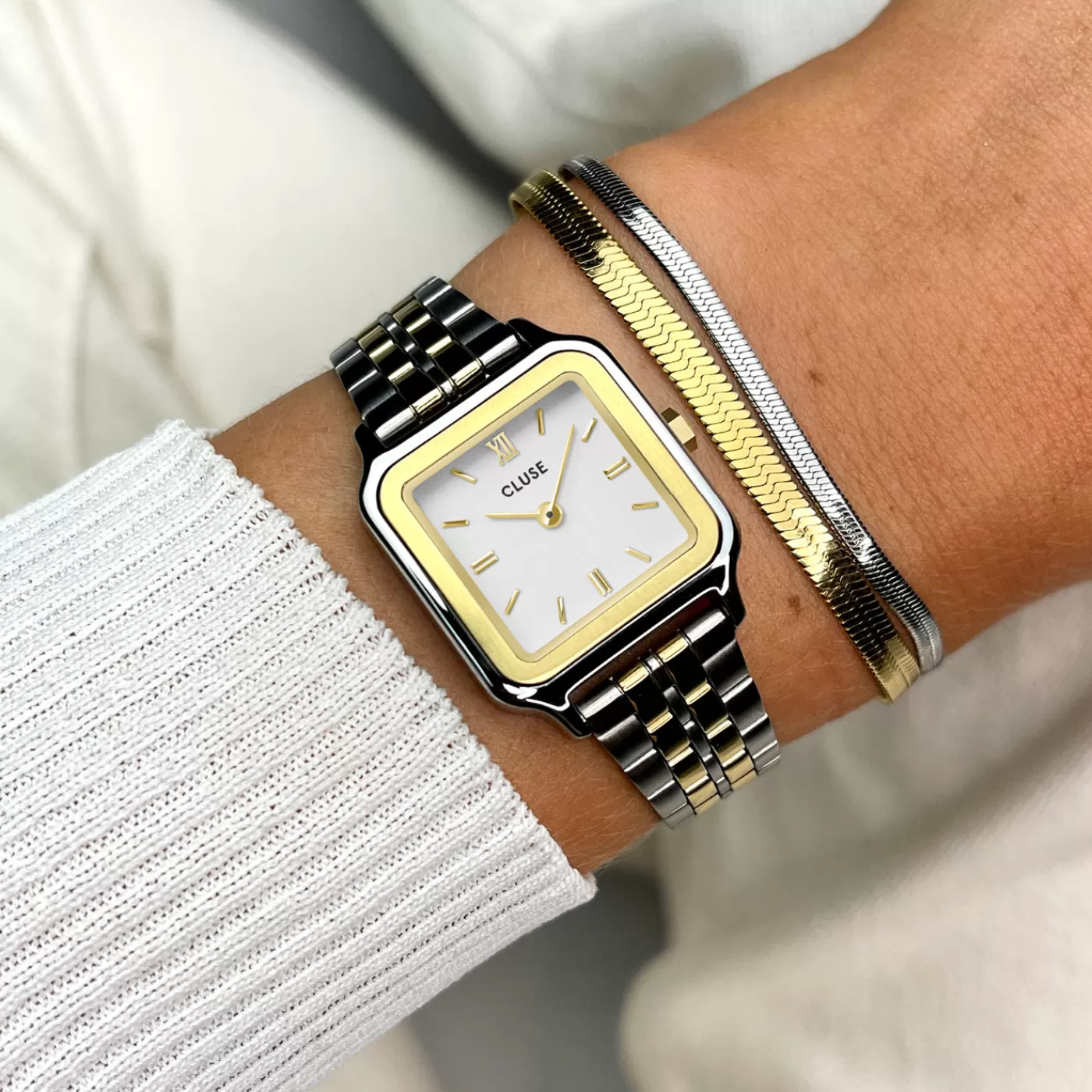 Gift Box Gracieuse Petite Bicolour & double snake bracelet>CLUSE Discount