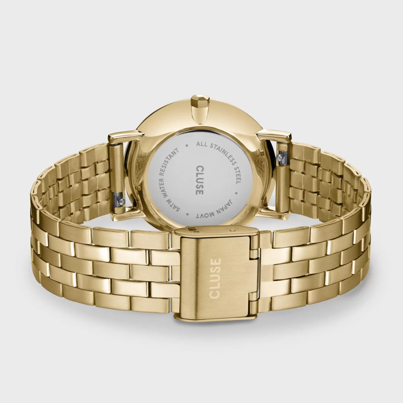 Gift Box Pavane Petite 2.0 Steel Watch Gold & Black Leather Strap, Gold Colour>CLUSE Clearance