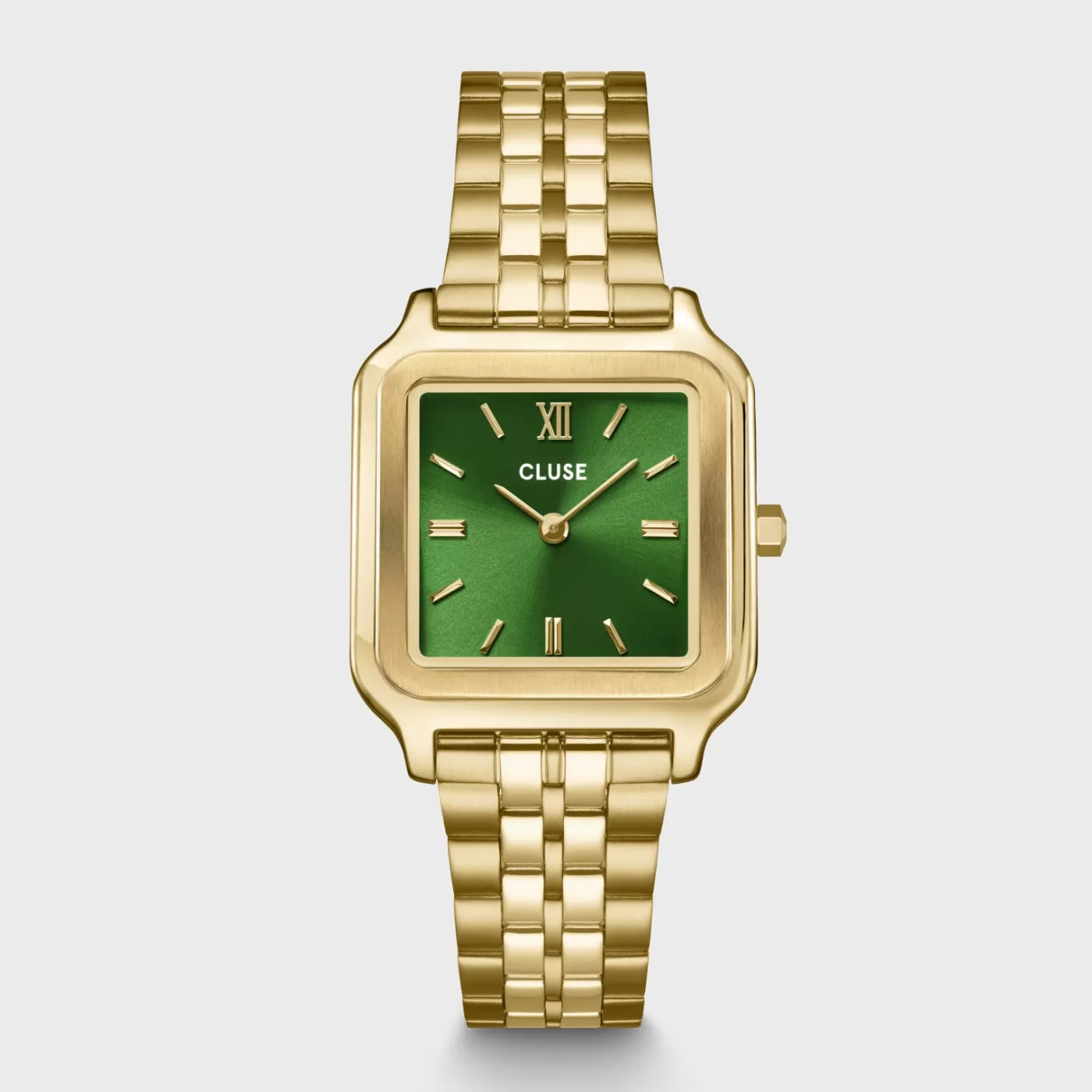 Gracieuse Watch Steel, Forest Green, Gold Colour>CLUSE Online