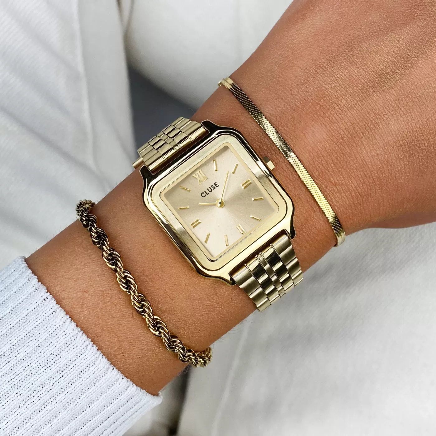 Gracieuse Watch Steel, Gold Colour>CLUSE New