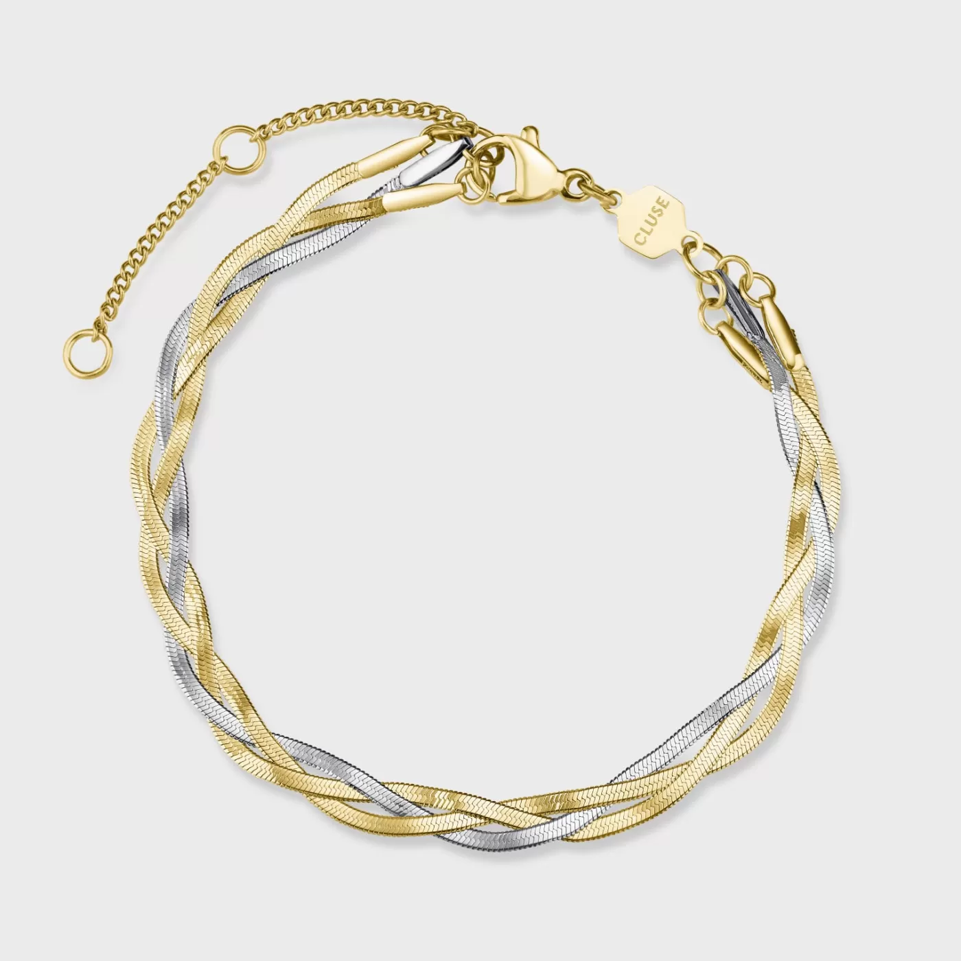 Élevé Braided Snake Bracelet, Bicolour>CLUSE Store