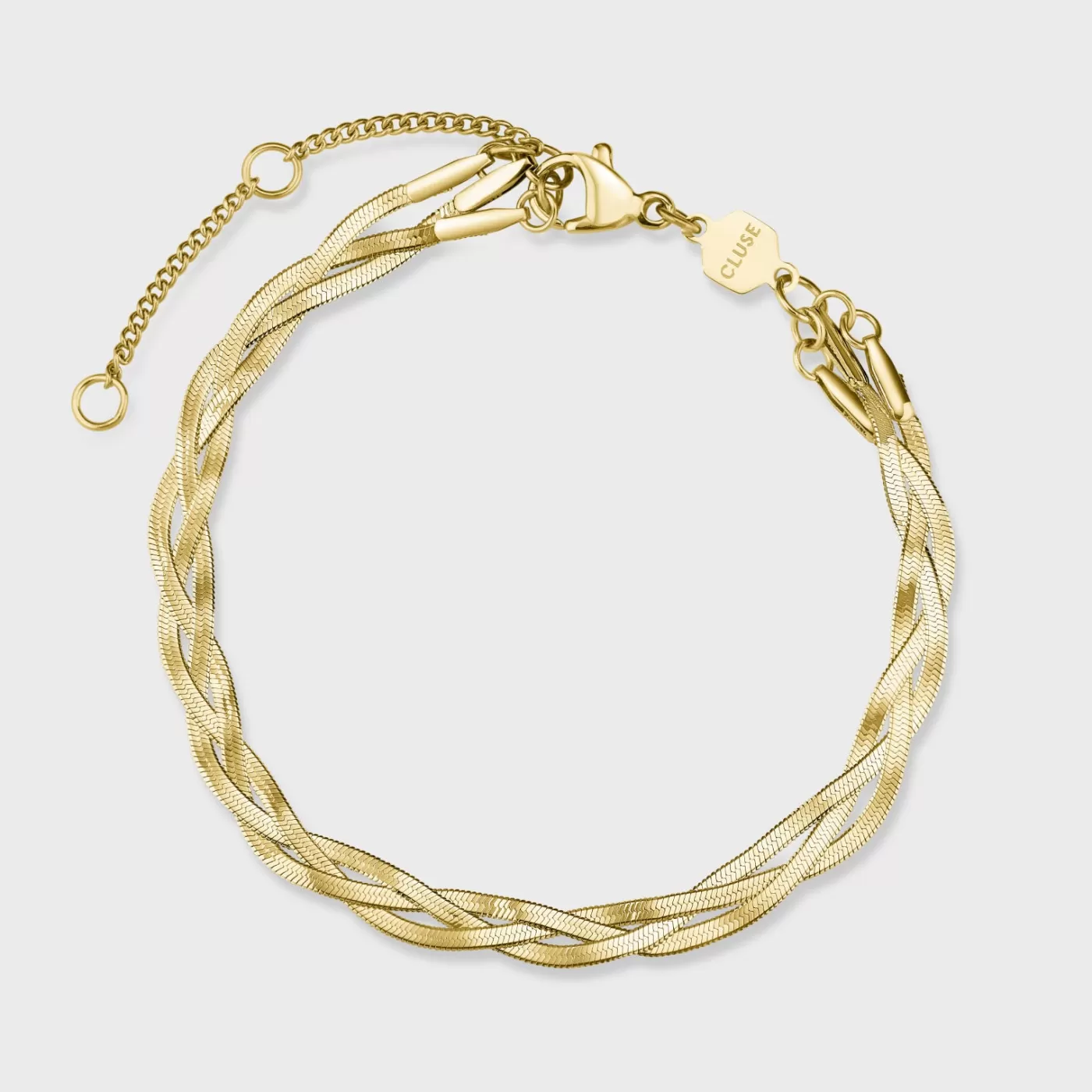 Élevé Braided Snake Bracelet, Gold Colour>CLUSE Cheap