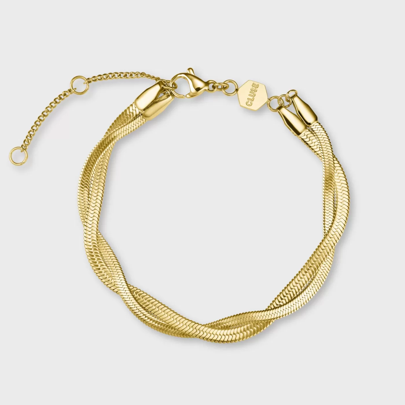 Élevé Twisted Snake Bracelet, Gold Colour>CLUSE Best