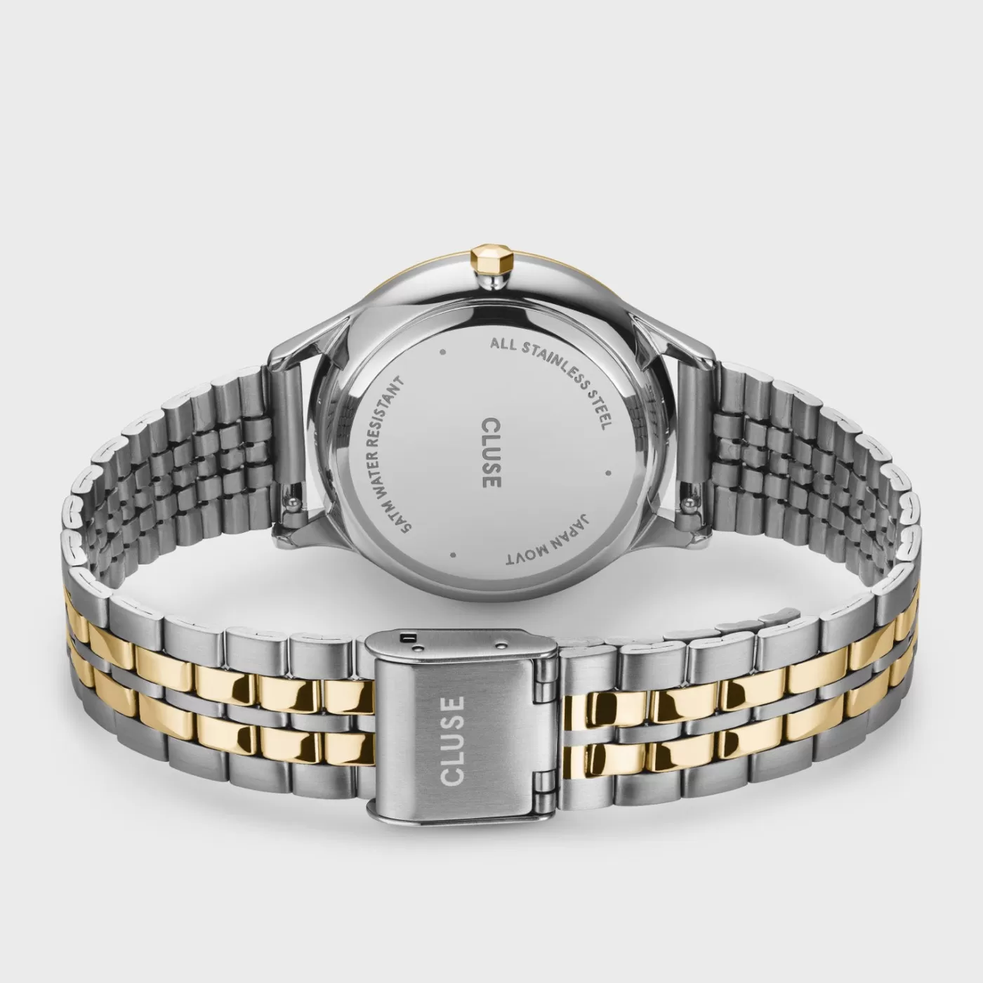 Minuit Date Watch Steel, Coconut Milk, Bicolor>CLUSE Discount