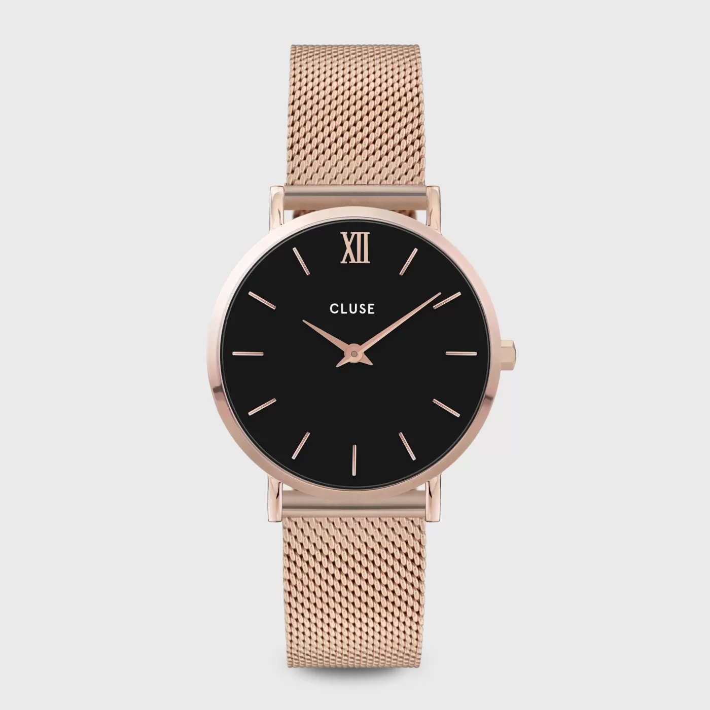 Minuit Mesh Black, Rose Gold Colour>CLUSE Hot