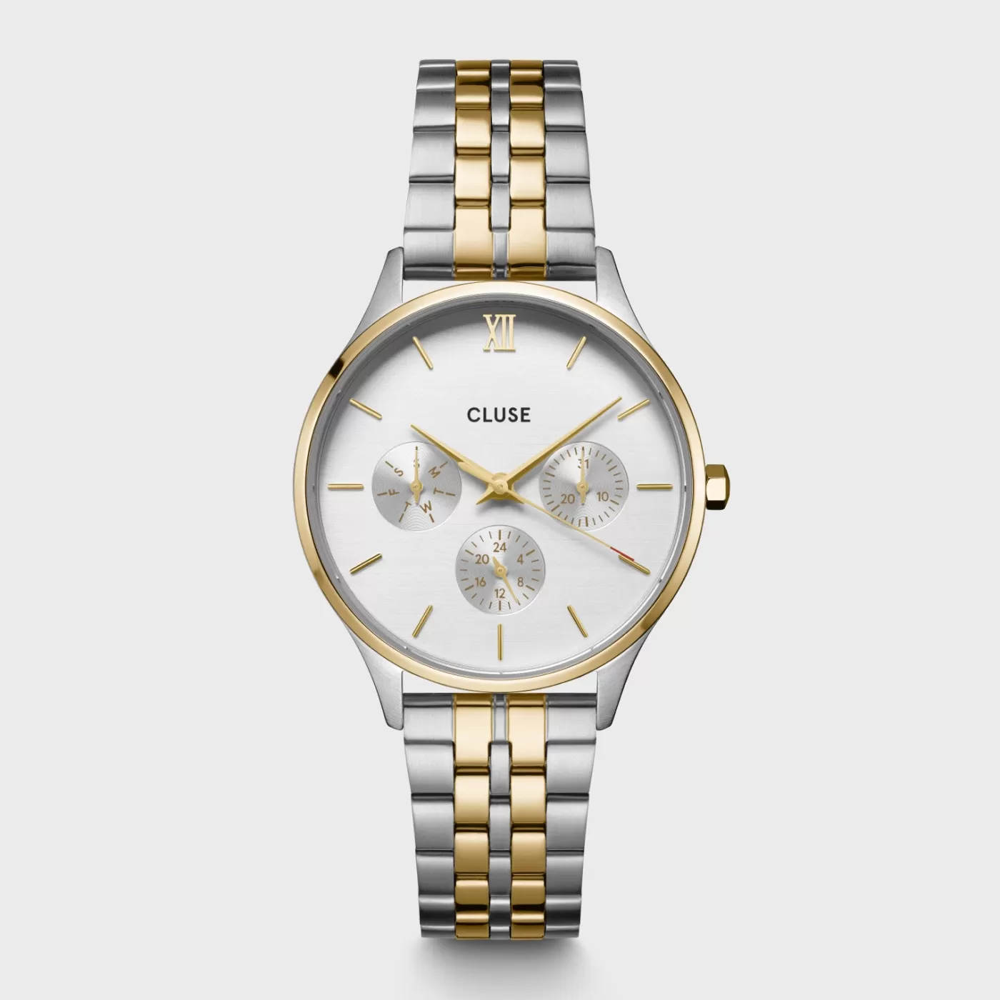 Minuit Multifunction Watch Steel, Bicolour>CLUSE New