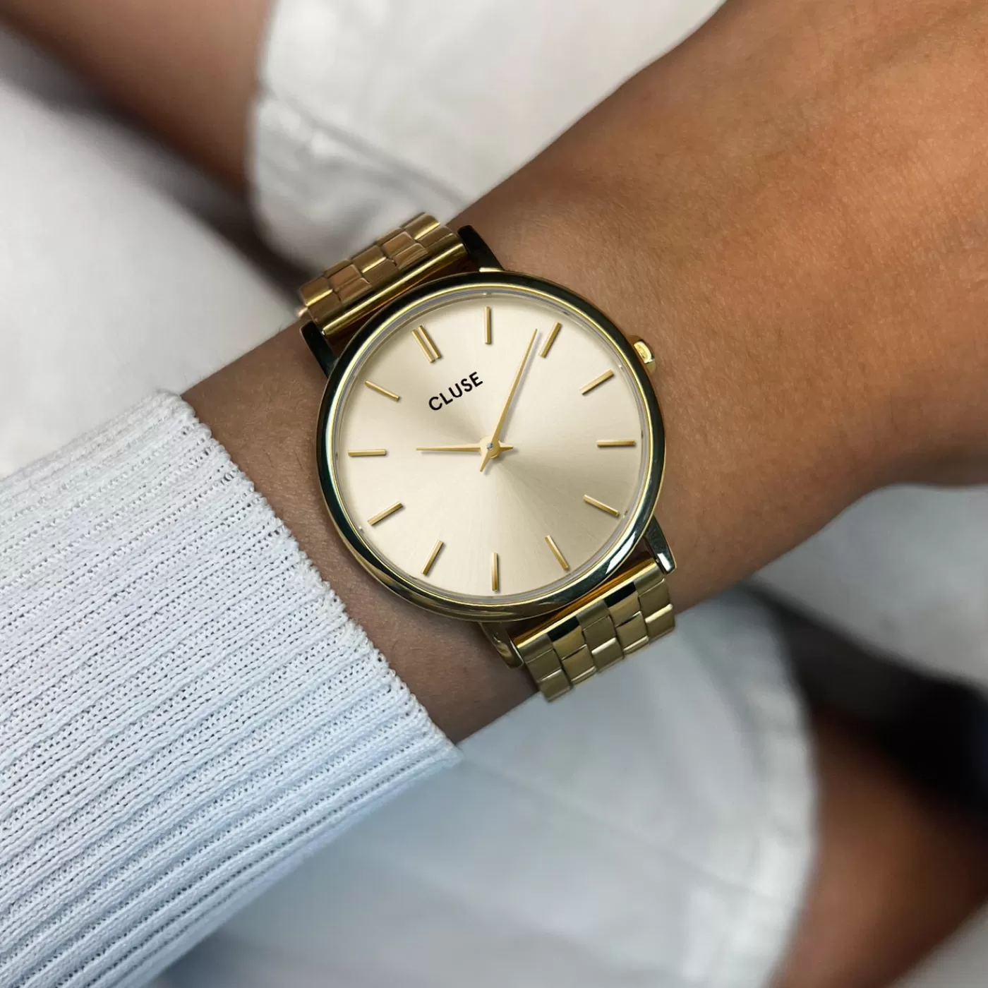 Pavane Petite 2.0 Steel Watch, Full Gold Colour>CLUSE Cheap