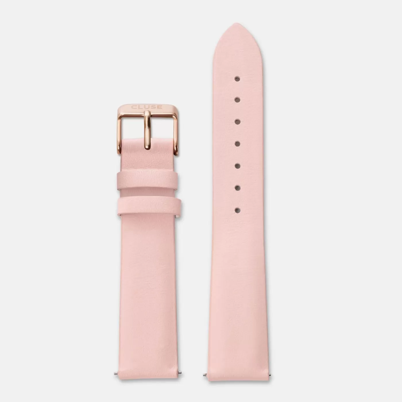 Strap 18 mm Leather Pink, Rose Gold Colour>CLUSE Best