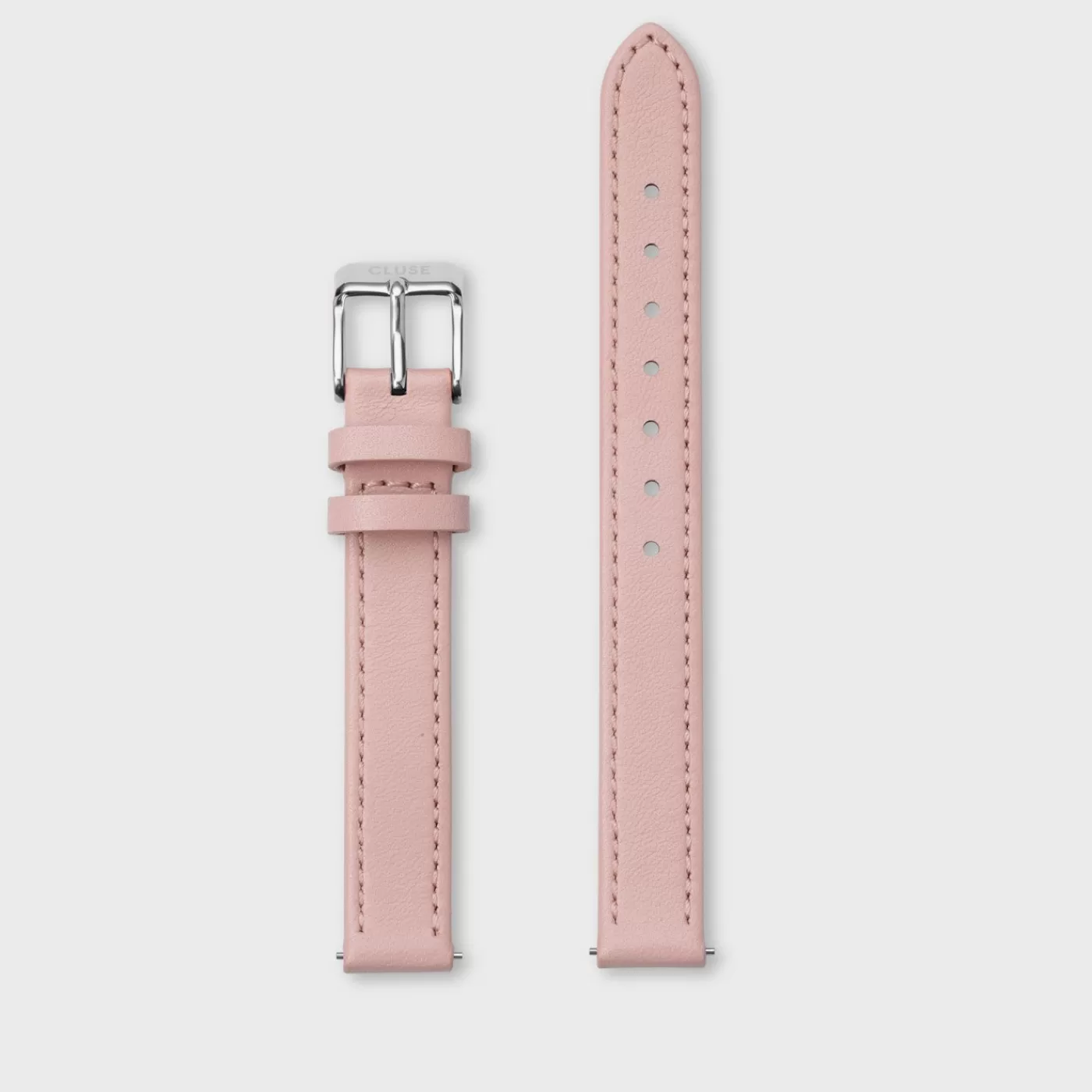 Strap 12 mm Leather Pink, Silver Colour>CLUSE Best Sale