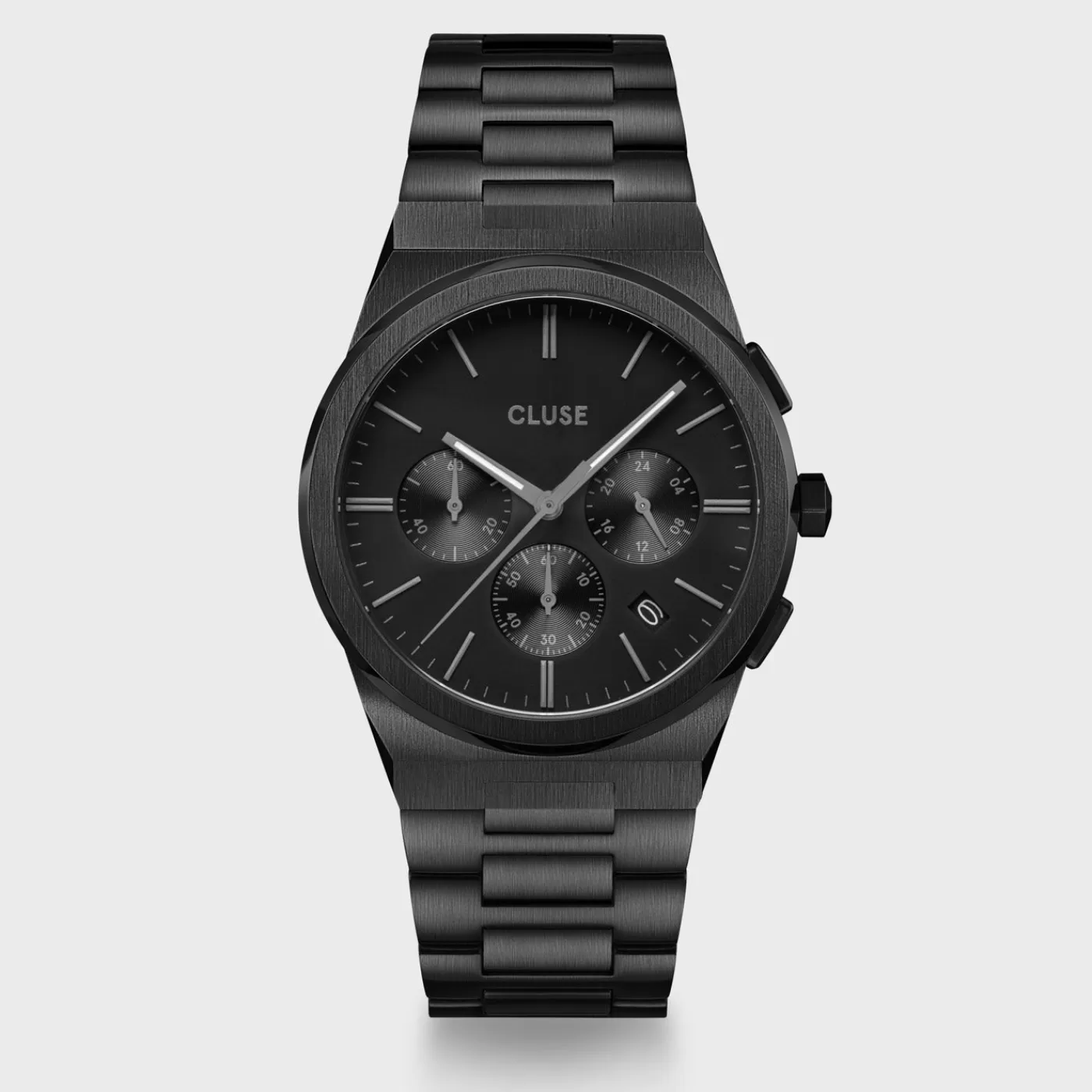 Vigoureux Chrono Steel, Full Black>CLUSE Sale